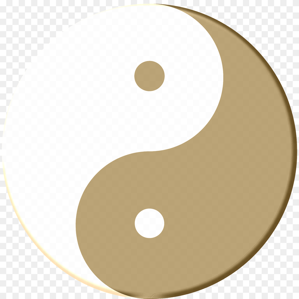 Yin Yang Pudding Clipart, Symbol, Number, Text, Disk Free Png