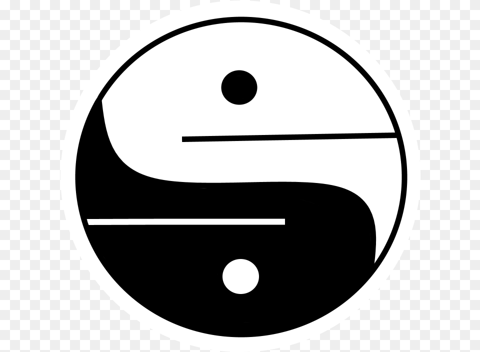 Yin Yang Python Circle, Disk, Symbol Free Png Download
