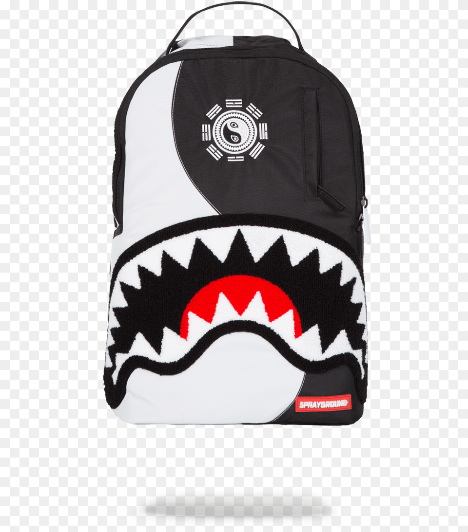 Yin Yang Shark Sprayground Louis Vuitton Bookbag, Backpack, Bag, Accessories, Handbag Png Image