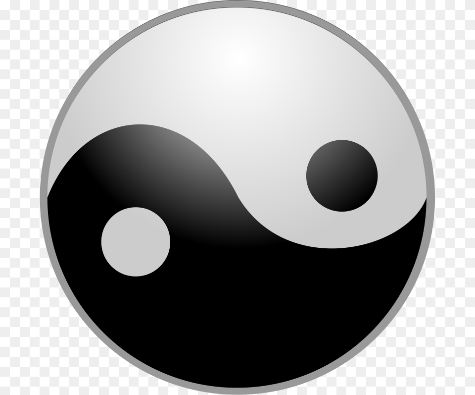Yin Yang Symbol Clip Art Yin Yang Public Domain, Sphere, Disk Png