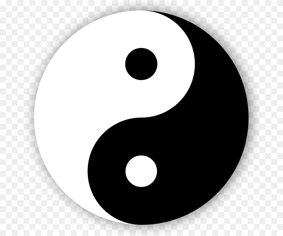 Yin Yang Symbol Yin And Yang, Number, Text, Astronomy, Moon Png Image