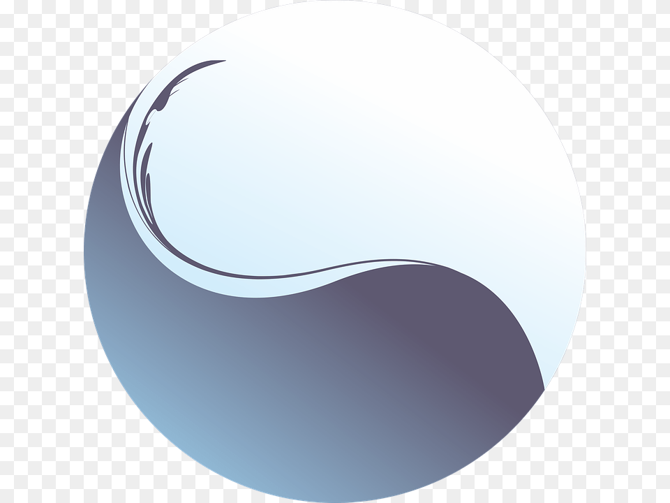 Yin Yang Transparent, Sphere, Disk Png