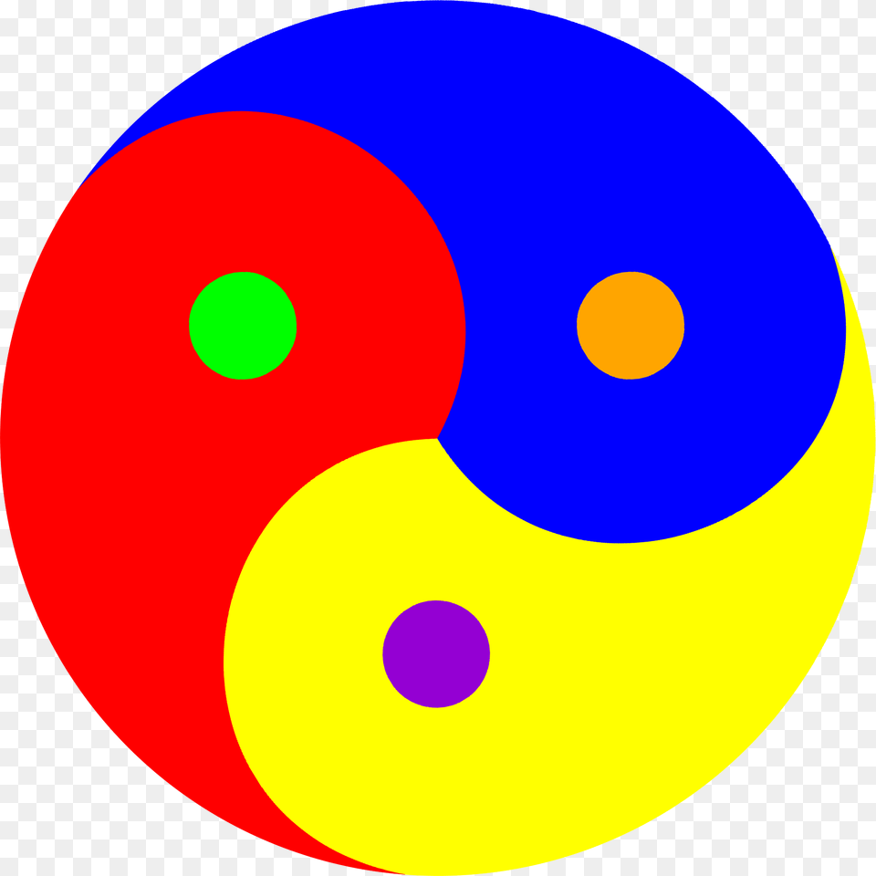 Yin Yang Triality Free Png