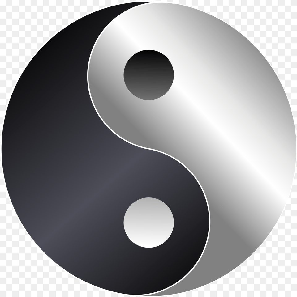Yin Yang Yin Yang Transparent 3d, Disk, Symbol, Number, Text Free Png