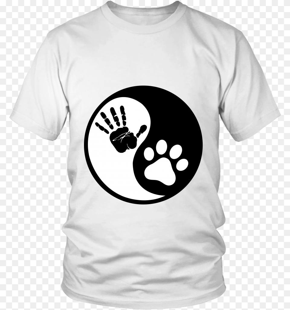 Ying Yang Human Hand Amp Cat Paw T Shirt Greta Van Fleet Shirt, Clothing, T-shirt Free Transparent Png