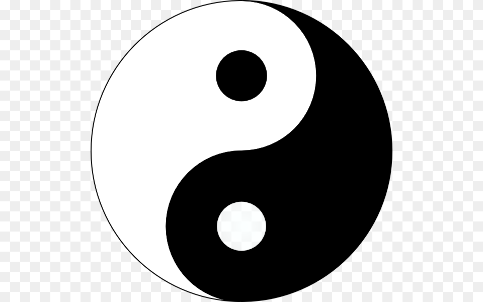 Ying Yang Tattoo Simple, Number, Symbol, Text, Astronomy Png