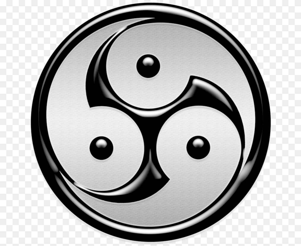 Ying Yang Tattoo Three Yin Yang Symbol, Emblem, Disk, Text, Logo Png