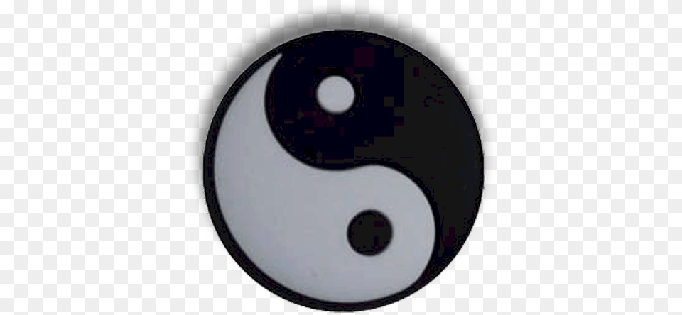 Ying Yang Vibration Dampeners For Tennis Racquets Circle, Symbol, Text, Disk, Number Png Image