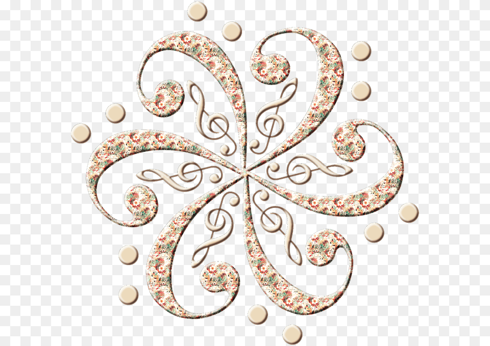 Yj 45 Treble Clef Bass Clef, Accessories, Art, Floral Design, Graphics Free Transparent Png