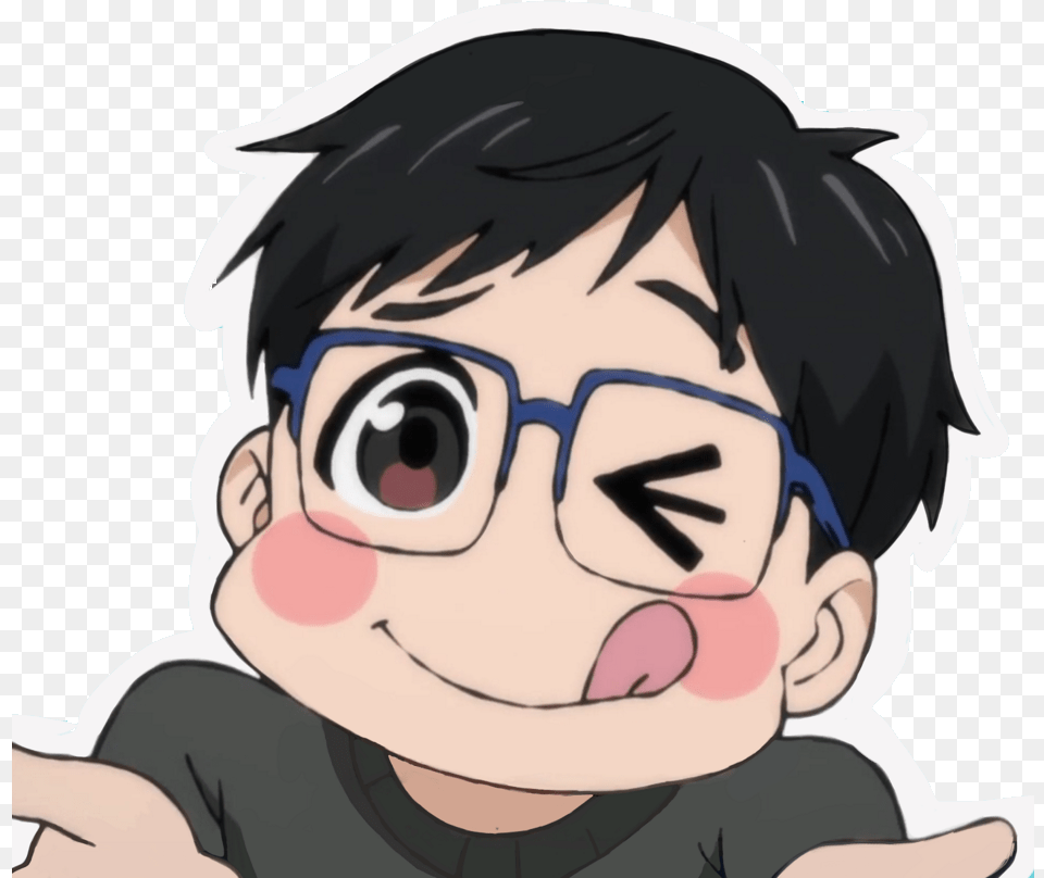 Yk Chib Yuri On Ice Icon, Baby, Person, Anime, Face Png