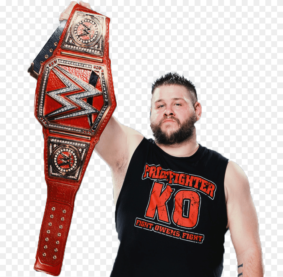 Ykle Champion Kevin Owens Render Wwe Universal Championship, Wristwatch, Arm, Body Part, Wrist Png Image