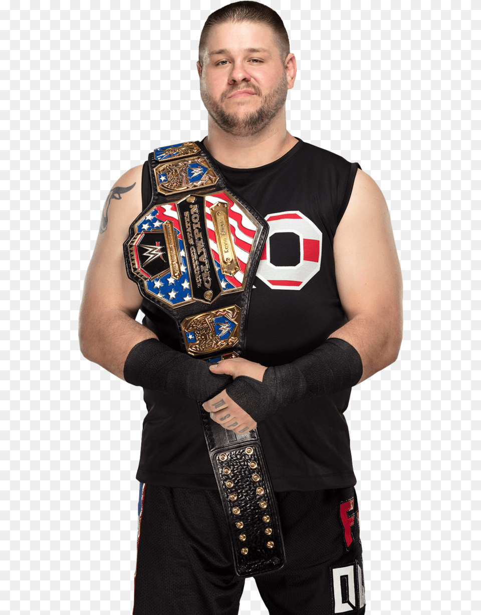 Ykle Kevin Owens United States Champion 2017 New Kevin Owens, Accessories, Belt, Adult, Male Free Png Download