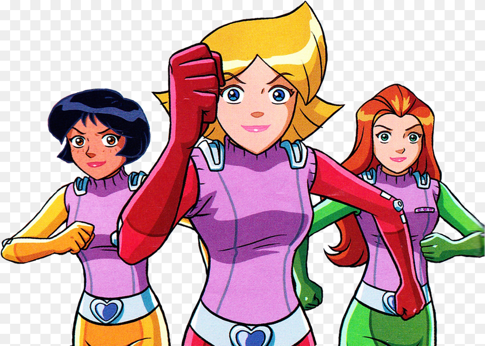Ykle Totally Spies Information Pictures Downloadtotally Cartoon, Publication, Book, Comics, Adult Free Transparent Png