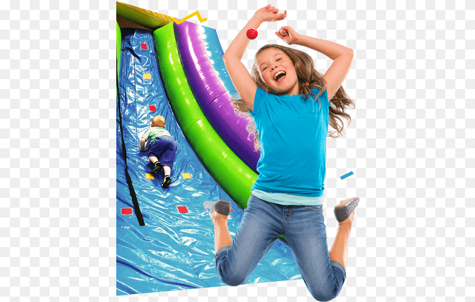 Ymca Kids Jumping, Adult, Person, Woman, Male Free Png Download