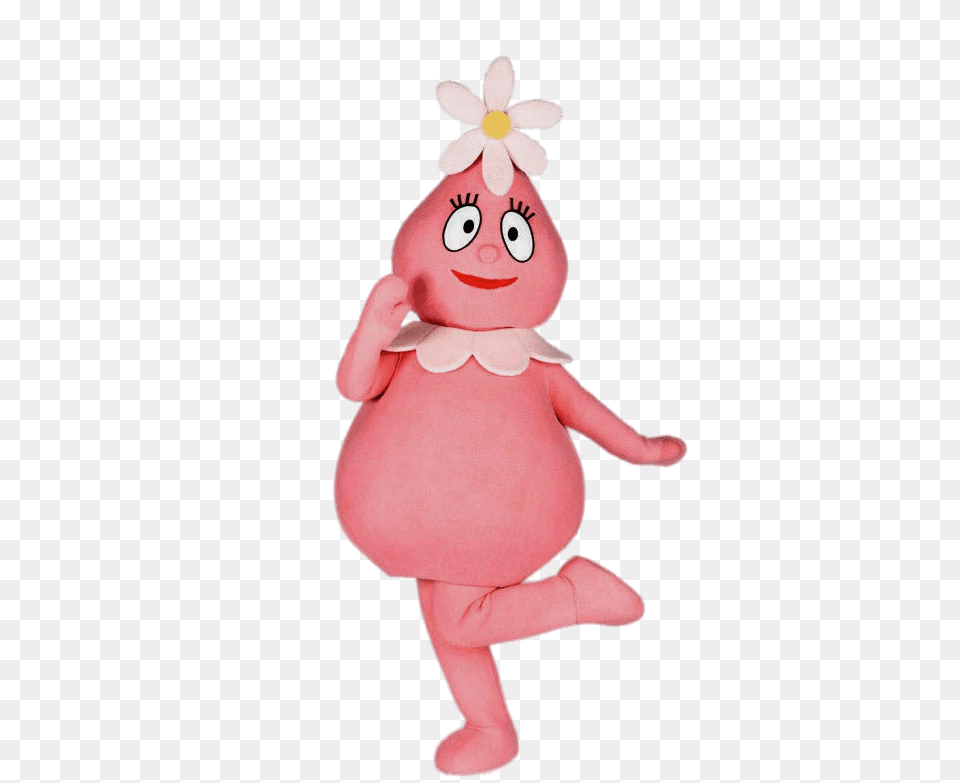 Yo Gabba Gabba Foofa Posing, Plush, Toy, Doll, Cartoon Png