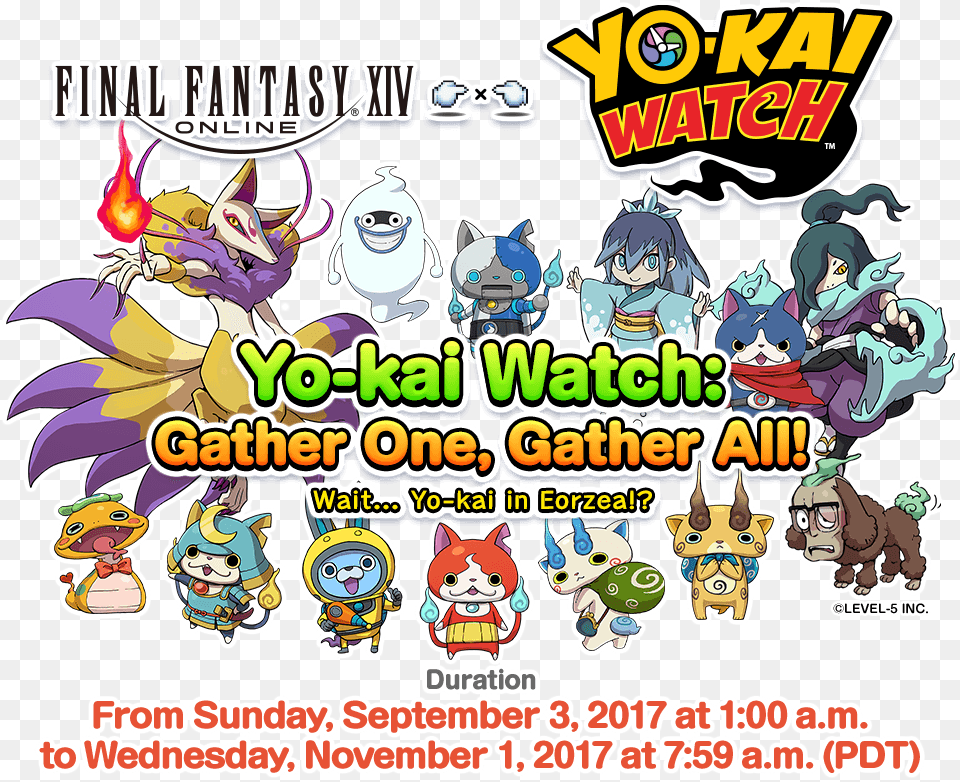 Yo Kai Watch Final Fantasy Yokai Watch, Book, Comics, Publication, Baby Png Image