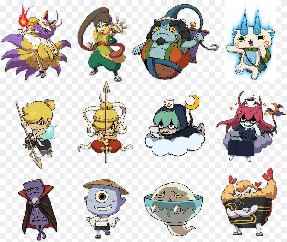 Yo Kai Watch Fleshy Souls Exclusives, Book, Comics, Publication, Baby Png Image