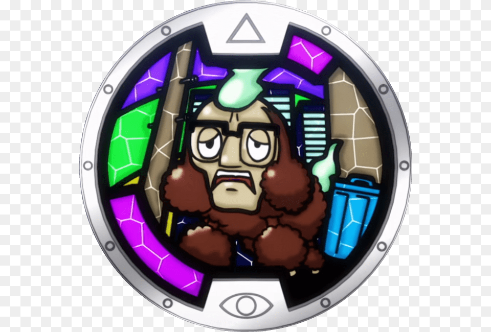 Yo Kai Watch Manjimutt Medal Download Yo Kai Medal Manjimutt, Art, Face, Head, Person Png Image