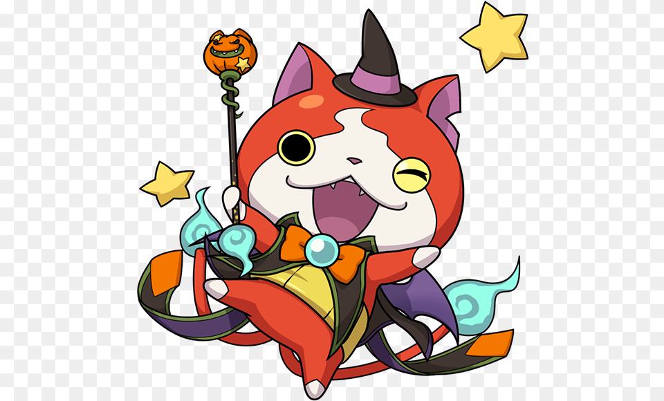 Yo Kai Watch Wiki Yo Kai Watch Halloween Jibanyan Free Png Download