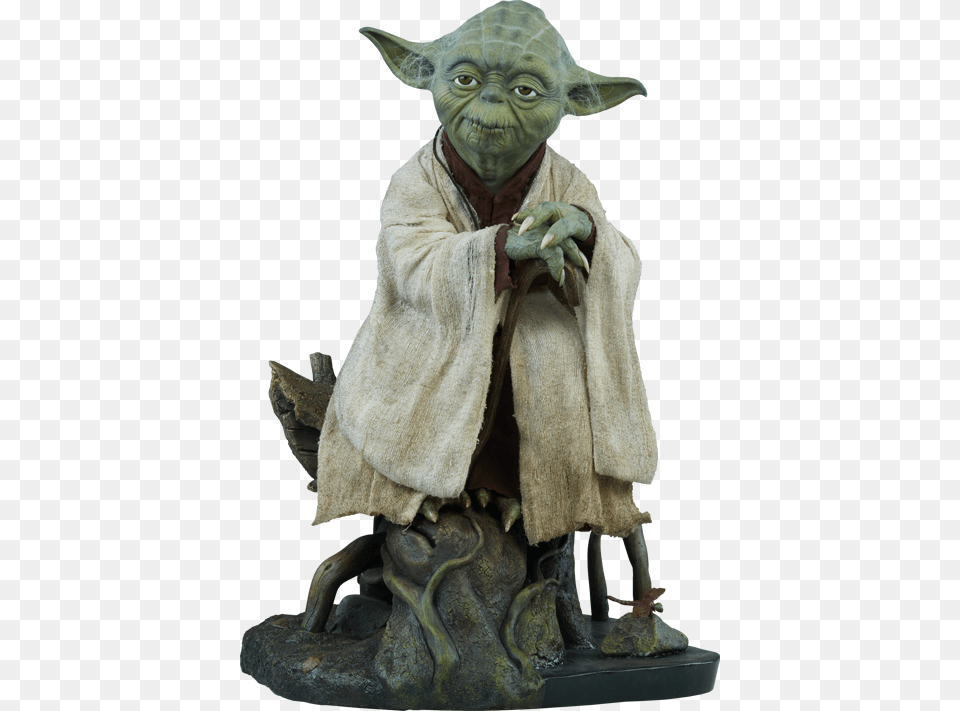 Yoda 1 2 Sideshow, Accessories, Ornament, Art, Mammal Free Transparent Png