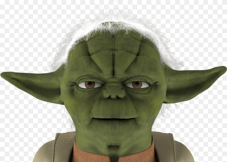 Yoda Character, Alien, Baby, Person, Face Png Image