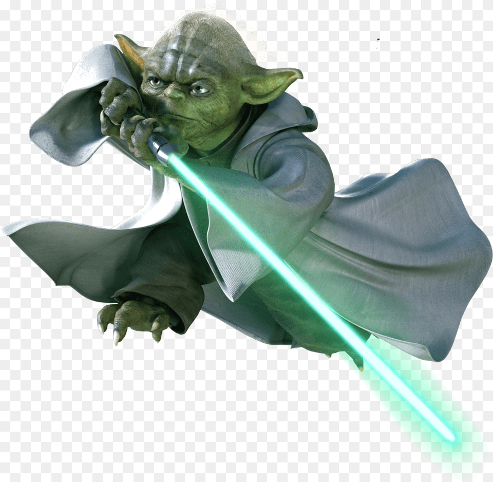 Yoda Flying Yoda, Light, Laser, Accessories, Adult Png Image