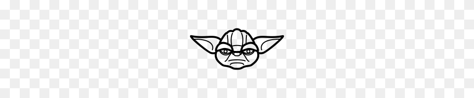 Yoda Icons Noun Project, Gray Free Transparent Png