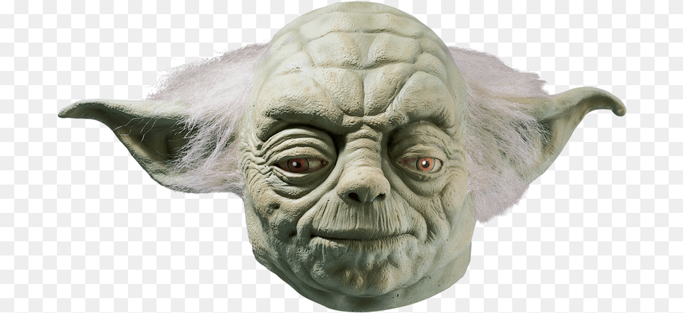 Yoda Latex Mask Costume Star Wars Latex Yoda Mask, Accessories, Art, Ornament, Photography Png Image