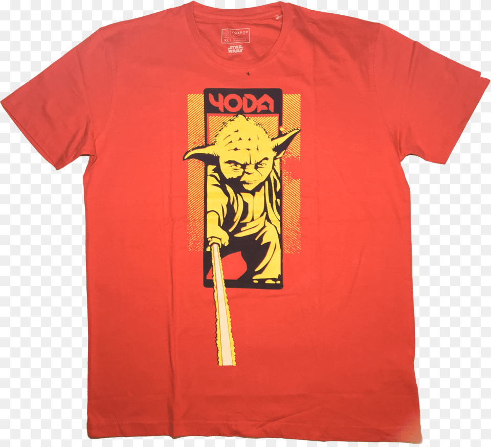 Yoda Lightsaber, Clothing, T-shirt, Shirt, Baby Png Image