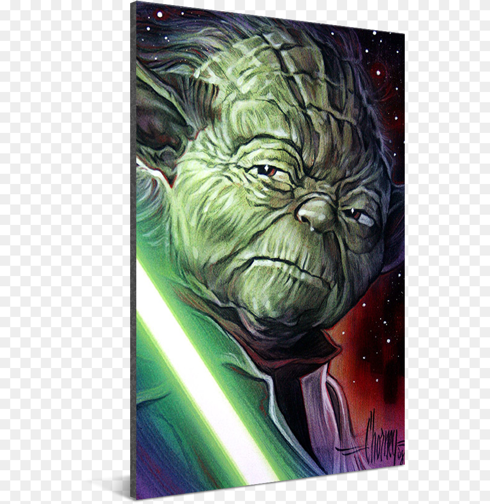 Yoda Lightsaber Star Wars Stickers, Adult, Person, Female, Art Free Transparent Png