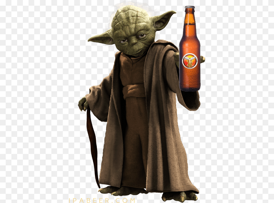 Yoda Master, Alcohol, Beverage, Beer, Beer Bottle Png