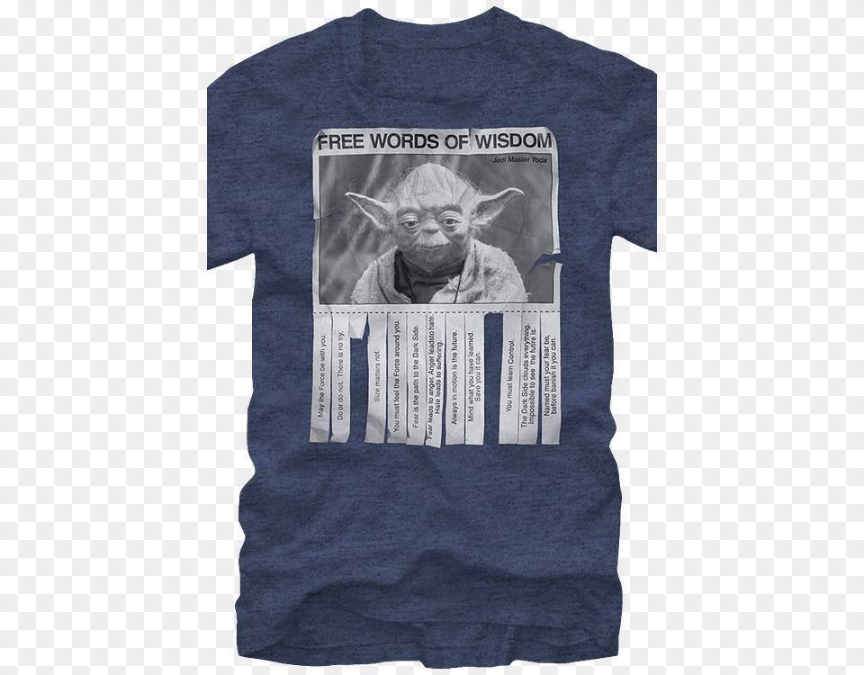 Yoda Quotes T Shirts, Clothing, T-shirt, Adult, Male Free Png Download