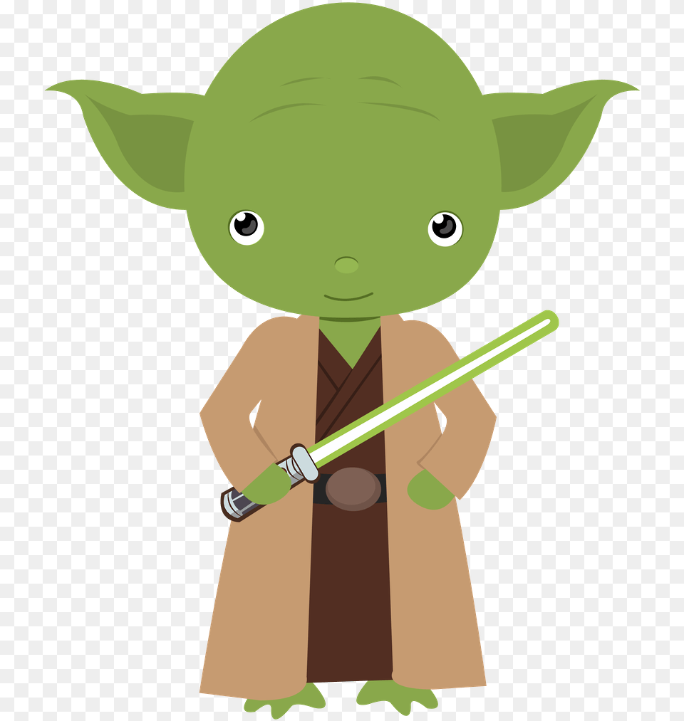 Yoda Star Wars Fathers Day Cards, Green, Baby, Person, People Png