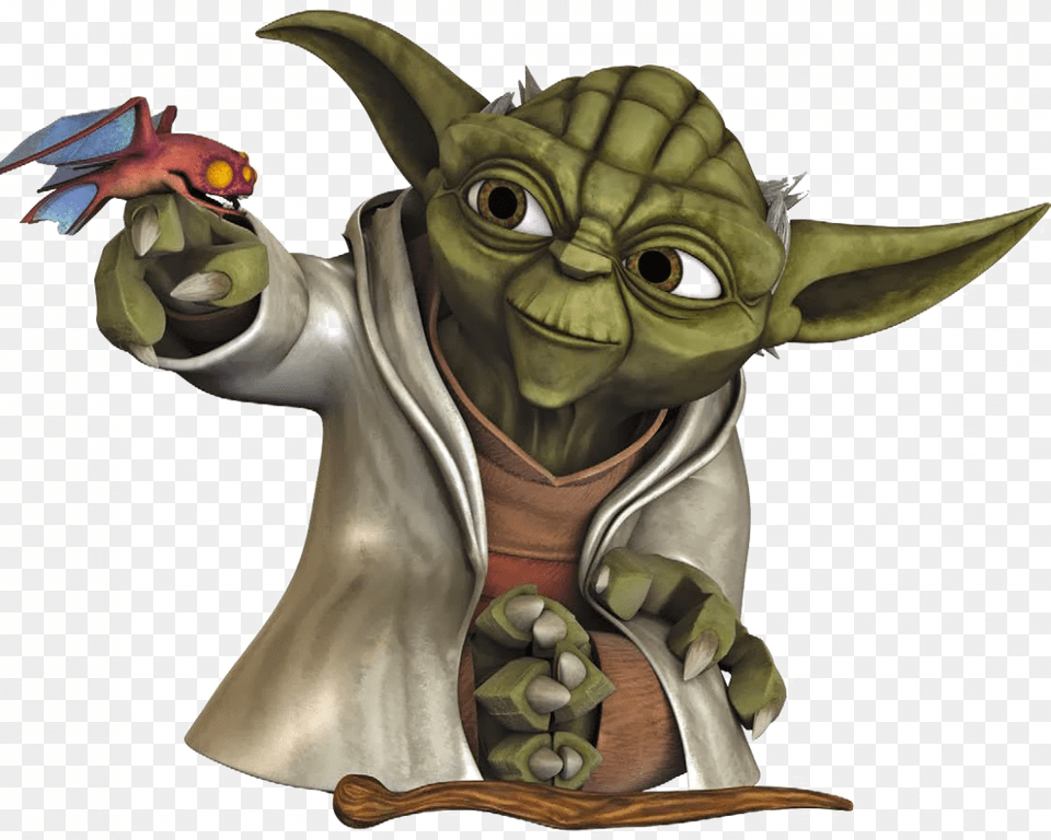 Yoda Star Wars The Clone Wars, Accessories, Art, Ornament, Baby Png Image