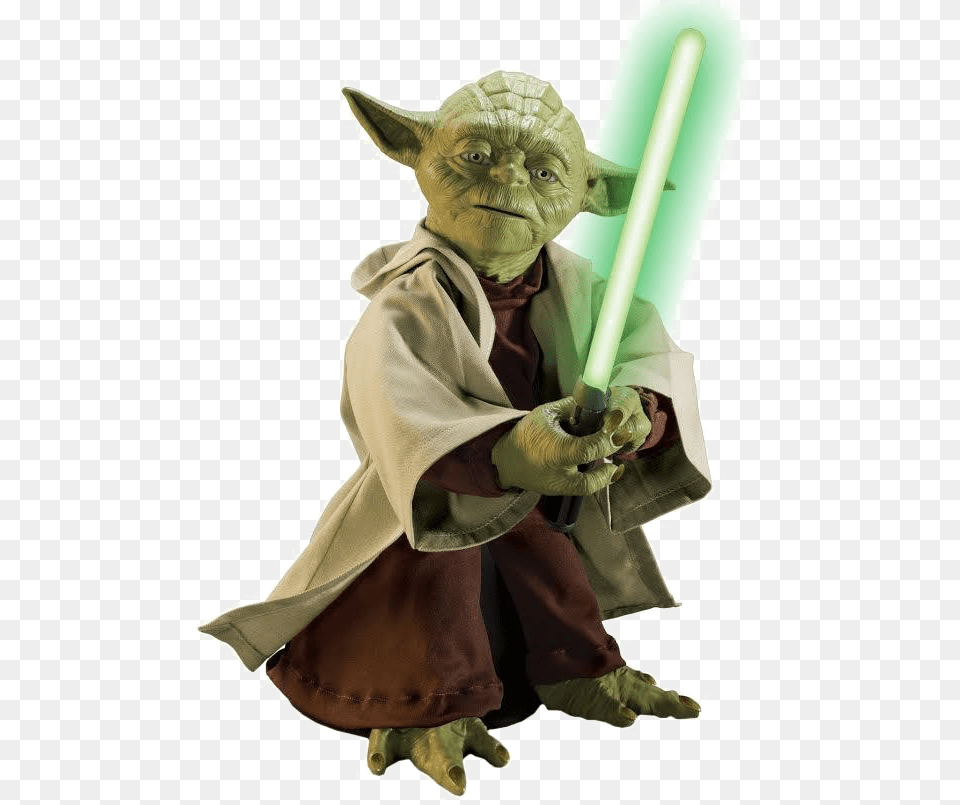 Yoda Star Wars Transparent Image Star Wars Legendary Jedi Master Yoda Discontinued, Clothing, Glove, Adult, Female Free Png