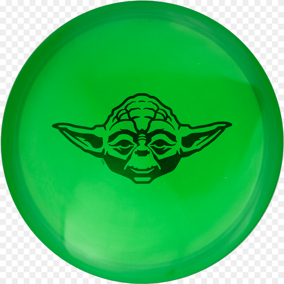 Yoda Sticker, Frisbee, Toy, Plate, Face Free Png