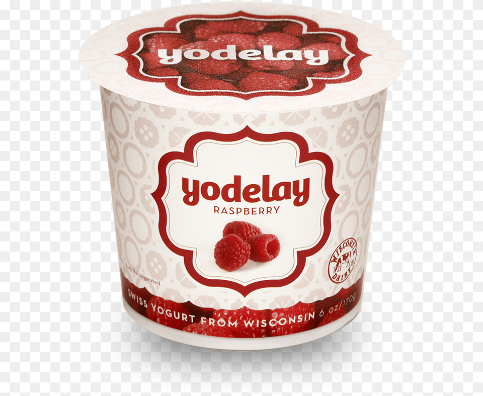 Yodelay Yogurt, Dessert, Food, Raspberry, Produce Free Png Download