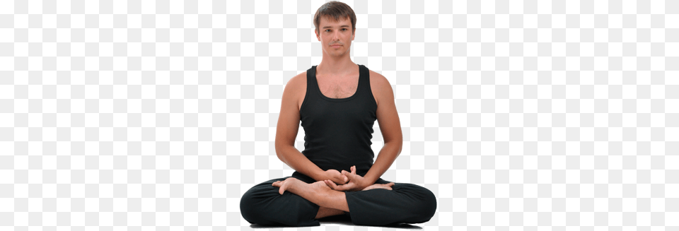 Yoga, Sitting, Clothing, Vest, Person Free Png