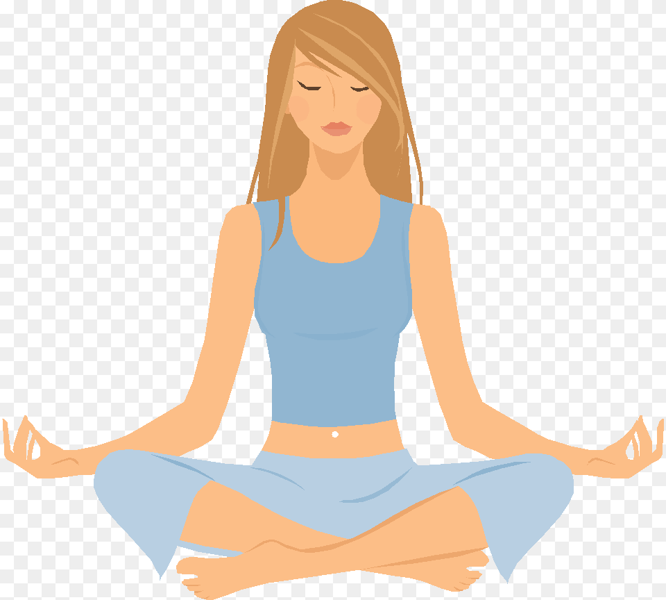Yoga, Adult, Woman, Sitting, Person Png Image
