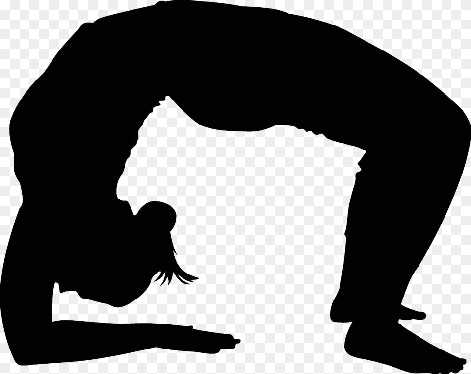 Yoga, Silhouette, Adult, Person, Man Free Png Download