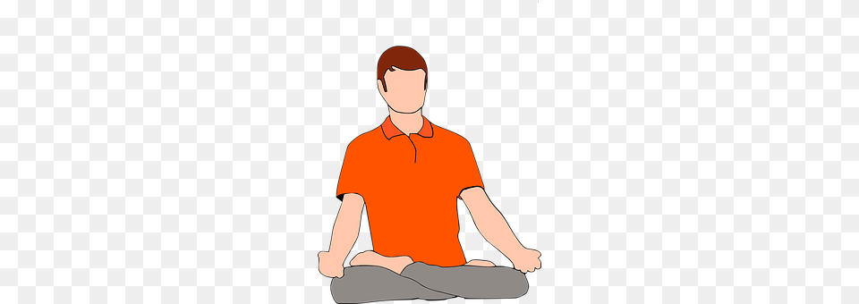 Yoga And Meditation Adult, Person, Man, Male Free Png Download
