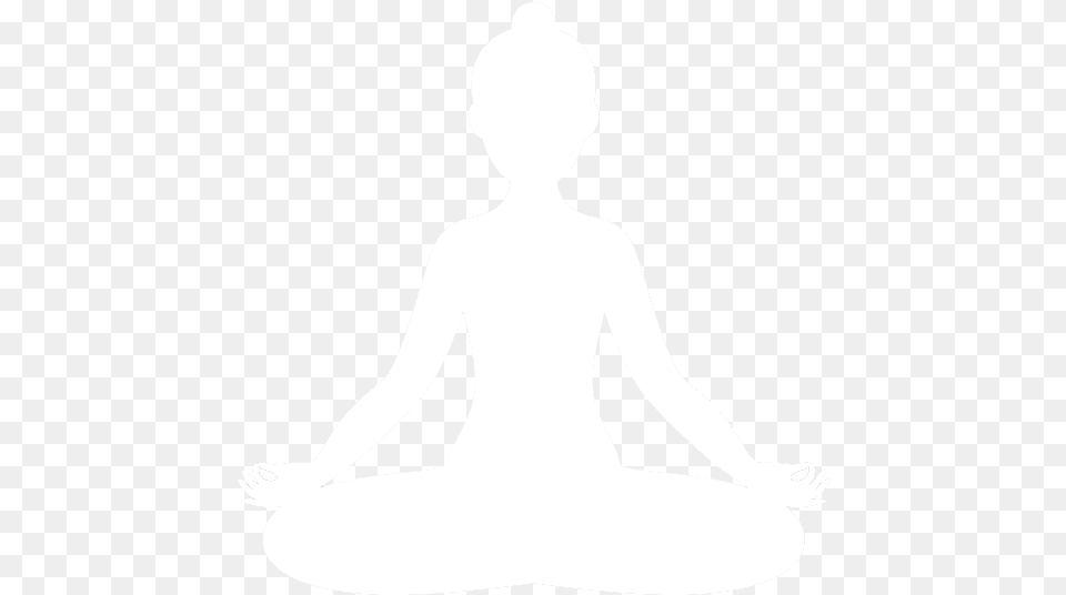Yoga And Meditation Yoga Logo White, Baby, Fitness, Person, Sport Png Image