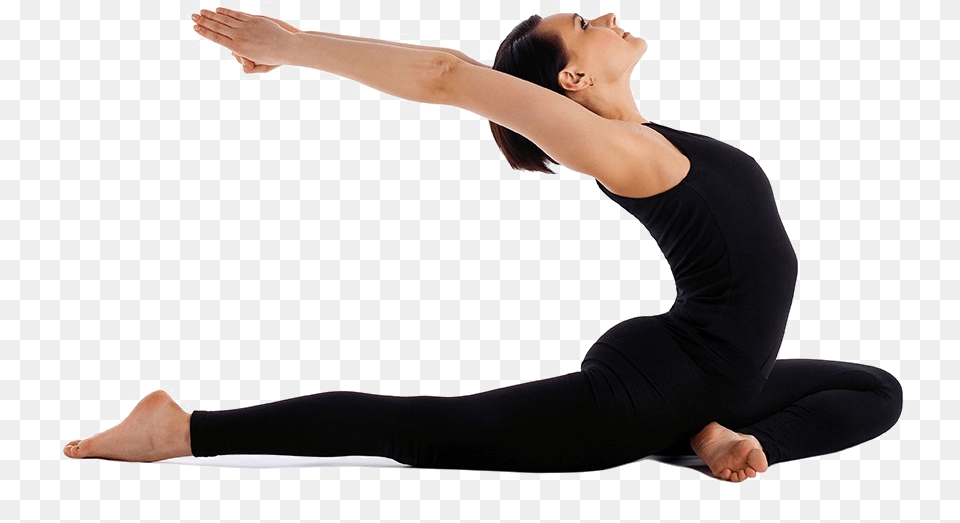 Yoga Asana Image Yoga At Home For Beginners, Adult, Working Out, Woman, Warrior Yoga Pose Free Png