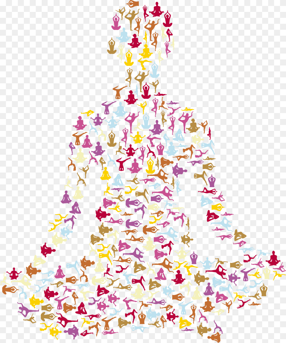 Yoga Clip Clipart Transparent Background Yoga Poses Clip Art, Graphics, Christmas, Christmas Decorations, Festival Free Png Download