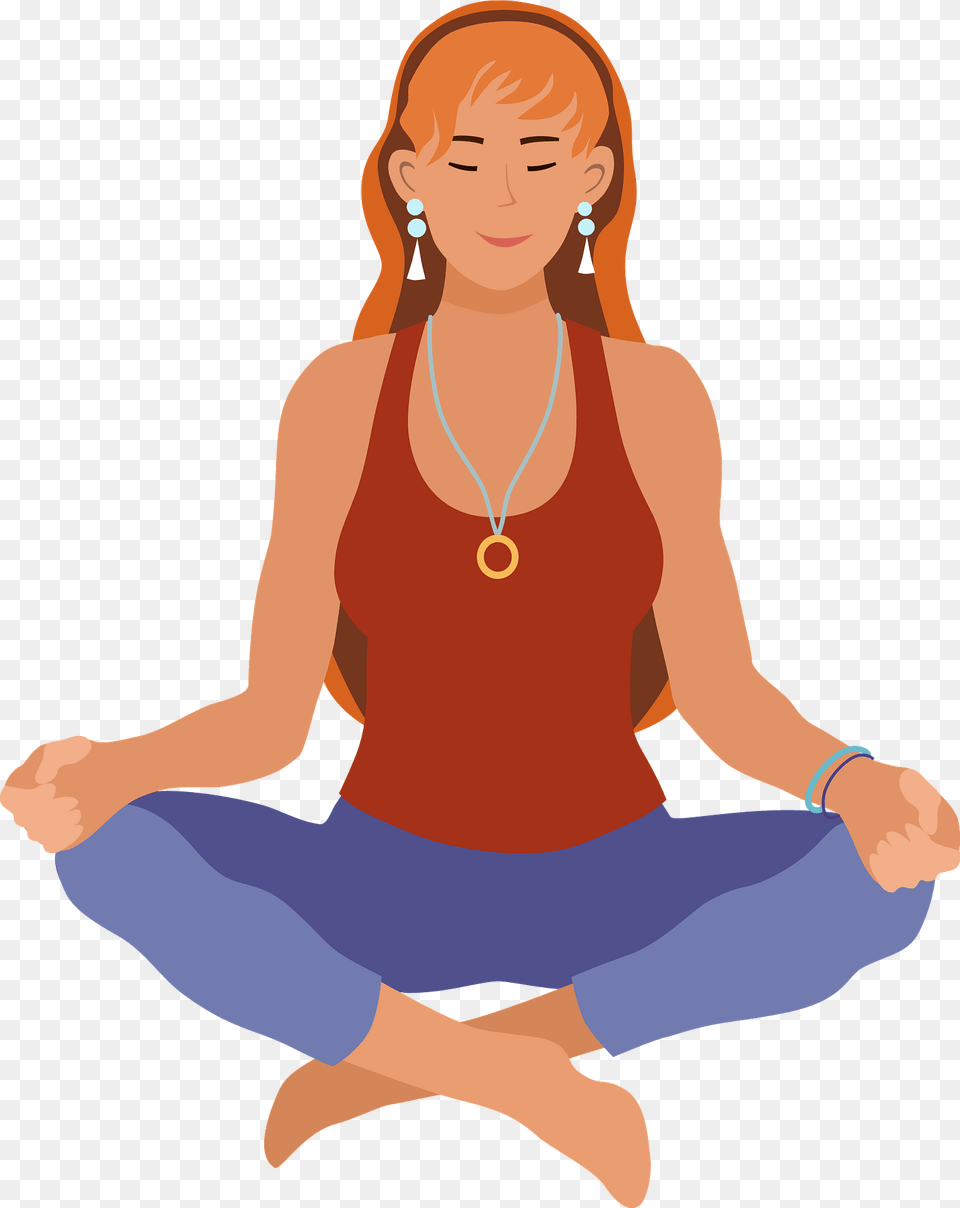 Yoga Clipart, Person, Face, Head, Fitness Free Png Download