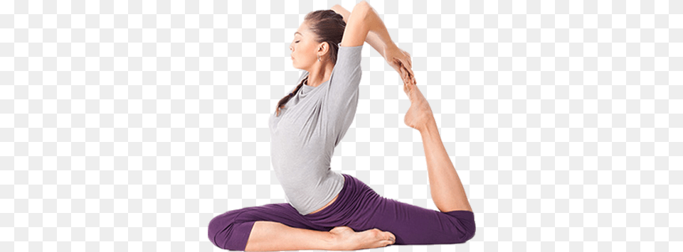 Yoga Eka Pada Rajakapotasana Front, Person, Stretch, Adult, Female Free Png