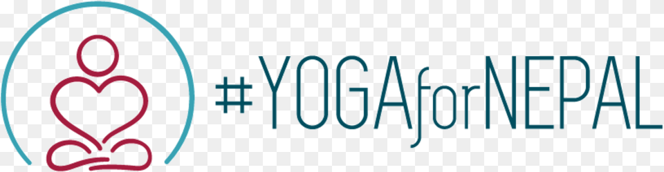 Yoga For Nepal Heart, Logo, Text, Light Png Image