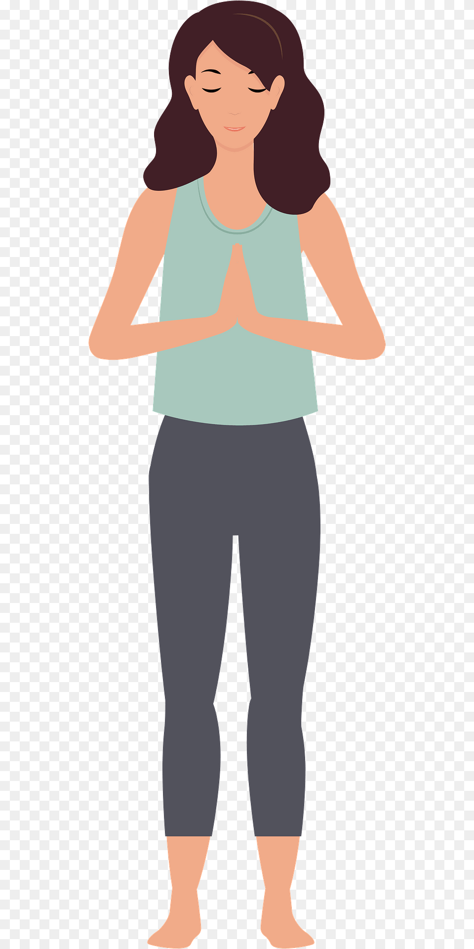 Yoga Girl Clipart, Adult, Female, Person, Woman Free Transparent Png