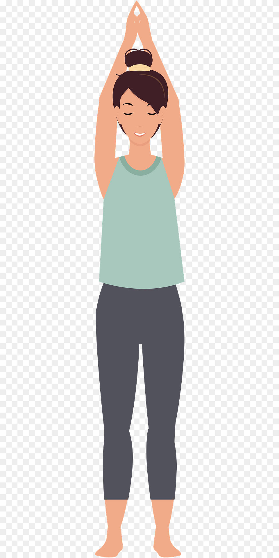 Yoga Girl Clipart, Photography, Clothing, Hat, Person Png Image
