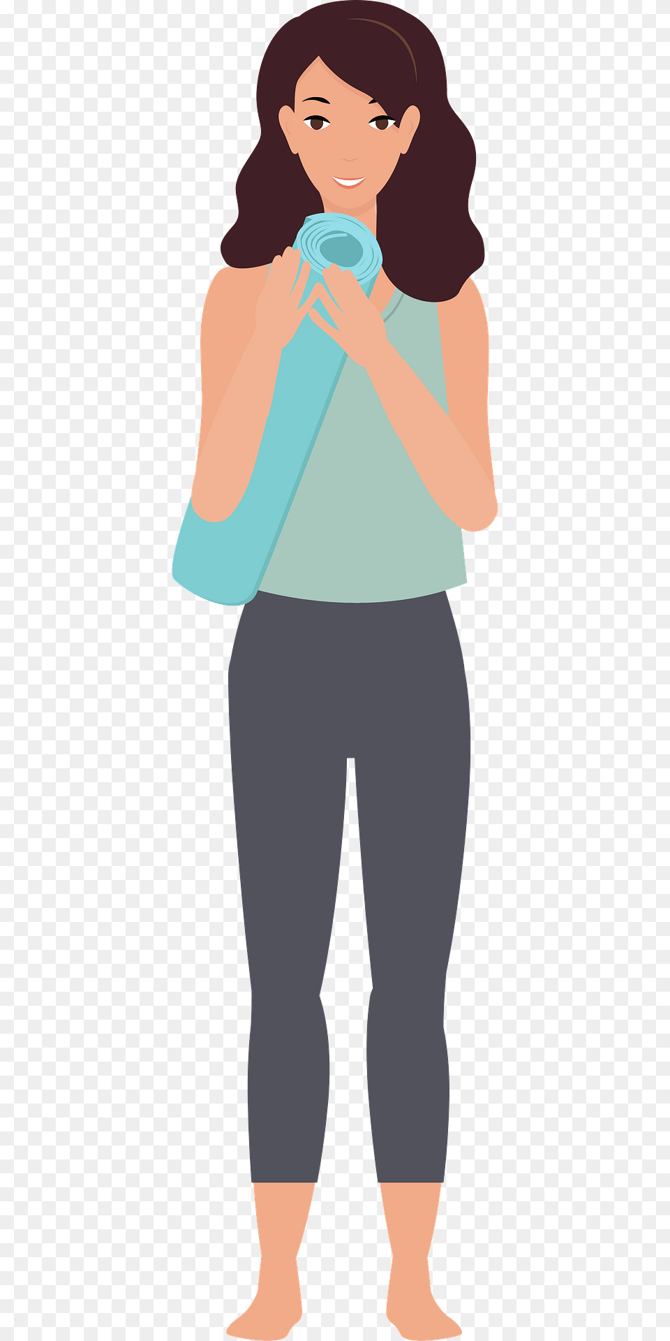 Yoga Girl Clipart, Adult, Clothing, Female, Pants Free Transparent Png